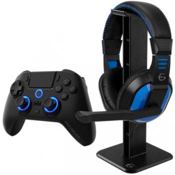 PACK EGOGEAR ESENCIAL AURICULARES+CONTROL INALAMBRICO+SOPORTE AURICULARES-PS4