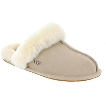 UGG Women's Scuffette II Suede Sheepskin Slipper in Sand
