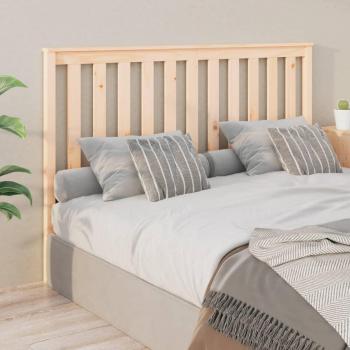 Cabecero de cama 156x6x101 cm madera maciza de pino