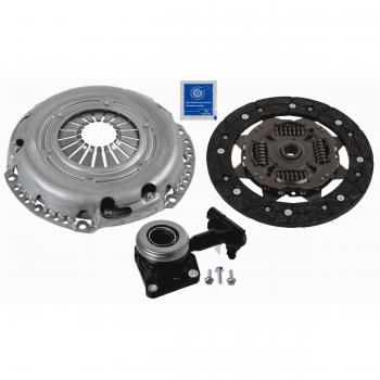 Kit de embrague SACHS 3000 990 516 con CSC incluido, compatible con vehículos específicos, diseñado para un rendimiento óptimo y durabilidad, incluye disco de embrague, plato de presión y cojinete de desembrague