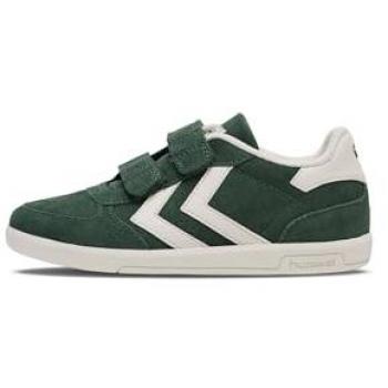 Hummel Victory Suede II Kids Trainers Green EU 21