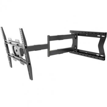 Soporte de Pared para TV Nanook 2080 - Extensión Larga, Soporta Pantallas de 32 a 75, Capacidad hasta 132 lbs, Movimiento Completo, Giro de hasta 180°, VESA Má