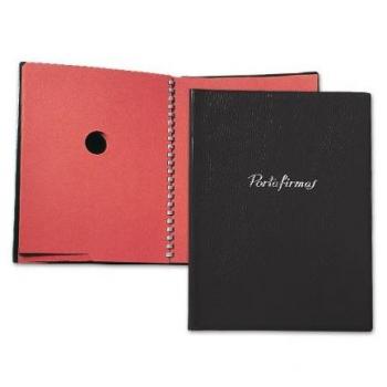 Portafirmas Saro PVC 320 Negro con 20 Departamentos