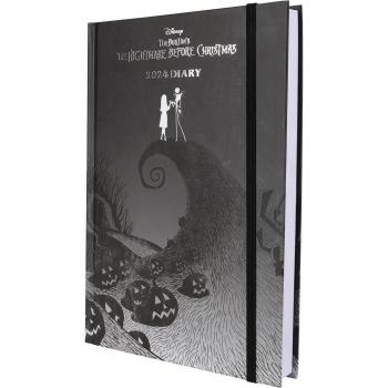 Agenda anual 2024 Pesadilla antes de Navidad 13 x 19 cm