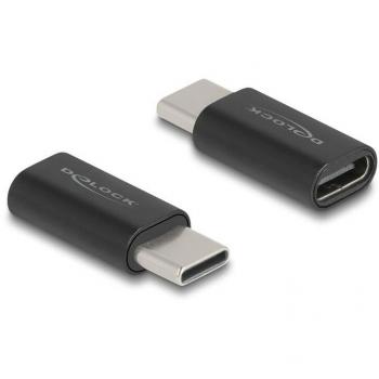 Adaptador USB-C 24 pines Macho a Hembra, USB 3.2 Gen 2, 10Gbps, 0.03 m