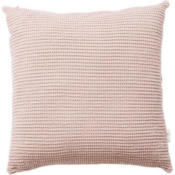 Cojín waffle 45x45cm 100% algodón color beige Scalpers Home