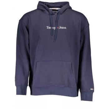 Tommy Jeans Men's Regular Linear Hoodie in Twilight Navy, Size S