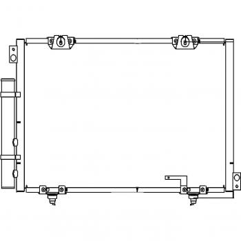 BEHR HELLA SERVICE 8FC 351 038-731 Condensador, aire acondicionado