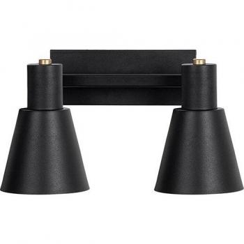 Aplique de pared WELLHOME, Estructura de metal Color Negro