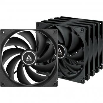 ARCTIC F14 (5 Piezas) - 140 mm Ventilador de Caja para CPU, Motor Muy Silencioso, Negro