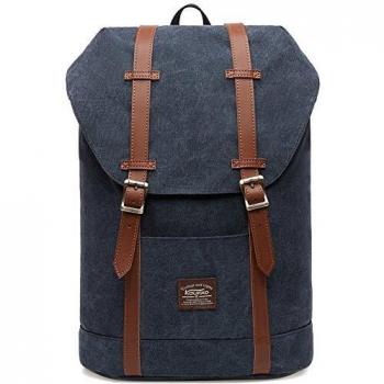 KAUKKO Mochila Casual Mochila de Estudiante Ligero 16 Laptop Bolsa al Aire Libre para Viajar/Deporte/Cámping