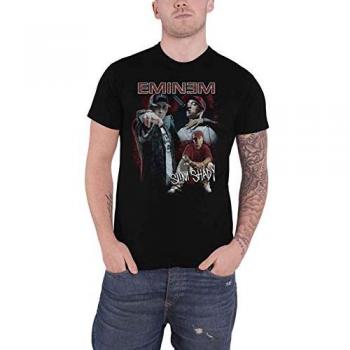 Eminem Slim Shady Tribute T-Shirt - Black - Size S - 100% Cotton Jersey