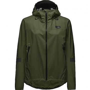 Gore Wear Lupra Jacket Mens Utility Green Hombre - Chaqueta fina cortavientos GORE-TEX INFINIUM™ verde oscuro - M