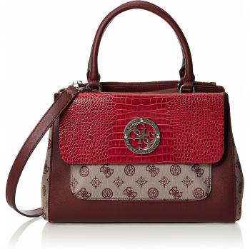 Guess Magnolia Society Satchel Black
