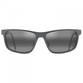 Maui Jim Anemone Polarized Sunglasses - Stylish Unisex Design, 60mm Size, Black/Gray Gradient