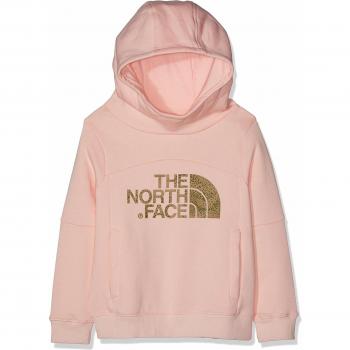 The North Face Drew Peak Sudadera con Capucha, Niñas, Pink Salt, XS