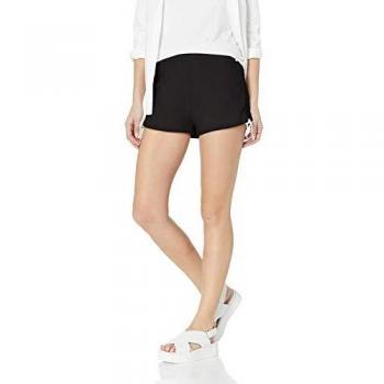 Volcom Lil Fleece Short Pantalón Corto, Mujer, Black, S