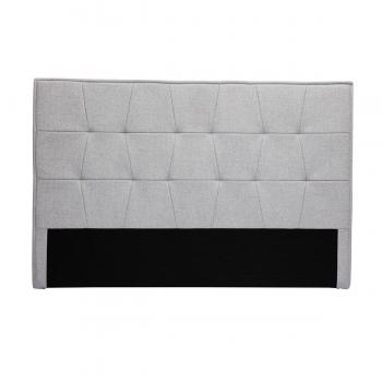 Cabecero de cama de tela gris 170 cm SUKA