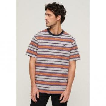 Superdry Camiseta De Manga Corta Relaxed Fit Stripe