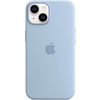 Apple iPhone 14 Silicone Case with MagSafe - Chalk Pink