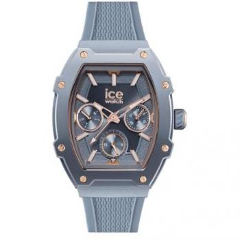 Reloj de Mujer ICE Watch Boliday Horizon Azul Pequeño, Analógico, 34.50 mm, Correa de Silicona
