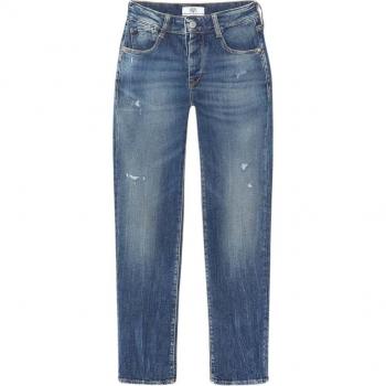 7/8 Destroyed Mom Jeans for Women - Le Temps des Cerises Bambino 400/17
