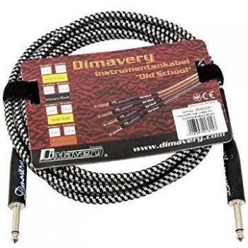 DIMAVERY Instrumentos-cable, 3m, sw/sil