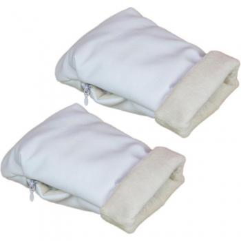 Manoplas para manillar de silla de paseo Rosy Fuentes - Manoplas térmicas, impermeables, con forro suave y ajustables, diseñadas para ofrecer comodidad y protección en climas fríos