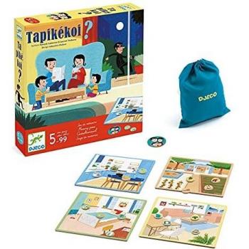 DJECO- Juego Tapikékoi Juguetes para apilar y Encajar