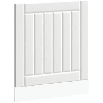 Panel para lavavajillas Lucca de madera contrachapada blanca
