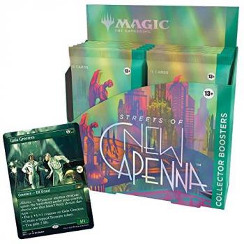 Magic the Gathering Streets of New Capenna Caja de Sobres de Coleccionista (12) Inglés