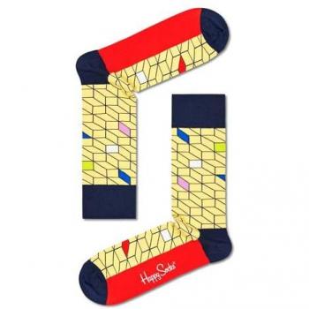 Calcetines Estampados Ópticos Rellenos Happy Socks Talla 41-46 - Multicolor Unisex
