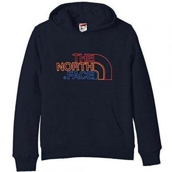 North Face Y Drew Peak Pullover Hoodie - Sudadera unisex, color azul, talla YXS