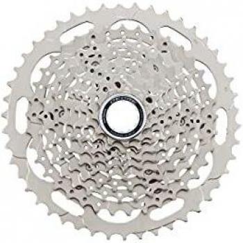 SHIMANO CS-M4100 Cassette, Unisex Adulto, Plata, Talla única