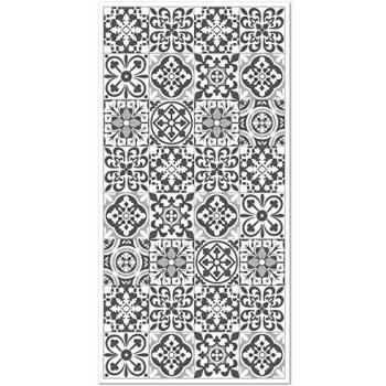 Alfombra Vinílica Hidráulica Antideslizante e Ignífuga Triana Gris 80x150 cm