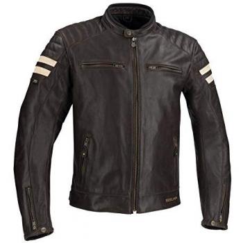 Segura Chaqueta moto STRIPE Marrón/Beige, Marrón/Beige, M