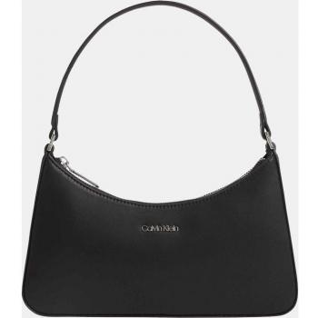 Bolso Calvin Klein K60K609613 - Elegante bolso de hombro mediano en negro con cremallera, resistente y sofisticado