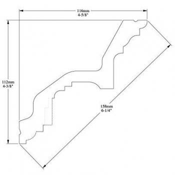 Orac Decor C211 Premium Coving Moulding