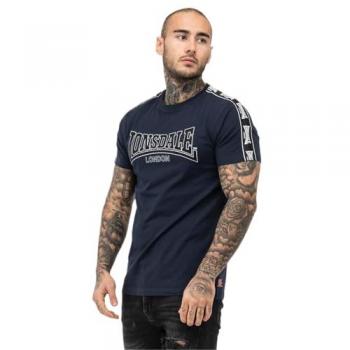 Camiseta de Hombre Lonsdale Vementry Manga Corta Azul XL