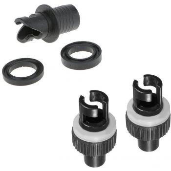 MagiDeal 2 Pieces Adaptador de Válvula Manguera de Bomba de Aire 12mm para Kayak Inflable Duradero Flexible
