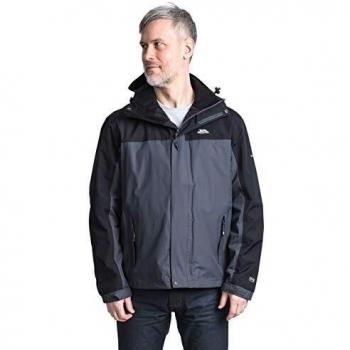 Trespass Phelps TP75 Chaqueta, Hombre, Gris