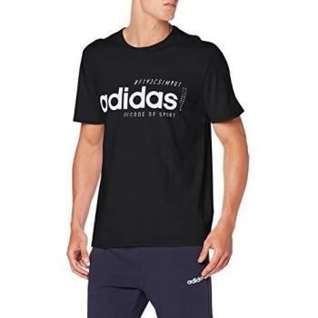 adidas M BB T T-Shirt, Hombre, Black, L