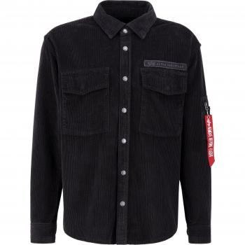 Alpha Industries Cord Overshirt Vintage Grey