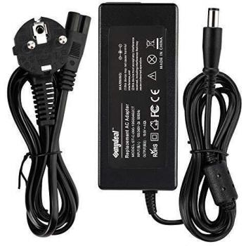 SUNYDEAL Cargador Adaptador 90W para Portátil DELL 19.5V -3.34A/5A, 7.4 * 5.0mm, Compatible con DELL Inspiron 13z 14z 14R 15R Latitude E5250 E5450 E5540 E6440 E7440 Precision M20, M60, M65, M70, M140
