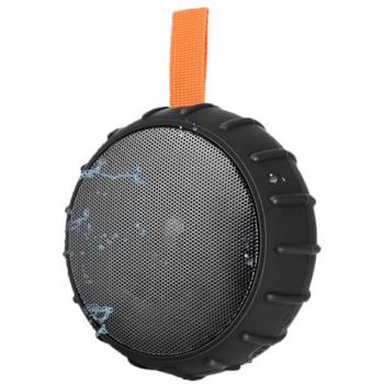 Altavoz Bluetooth Portátil Klack - Resistente a Salpicaduras para Exteriores, Color Negro