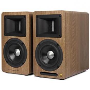 Altavoces Activos Bluetooth Edifier Airpulse A80 - 100W, Madera Nogal, Hi-Res