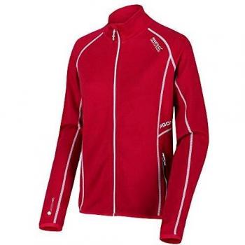 Regatta Hentana II Chaqueta Extol con 2 Bolsillos con Cremallera Soft Shell, Mujer, Dark Cerise, 12