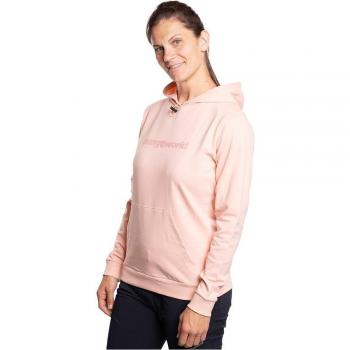 Sudadera de mujer Sousa Trangoworld - Sudadera técnica, ligera, transpirable, con capucha, diseño ergonómico, ideal para actividades al aire libre y montaña, color rosa