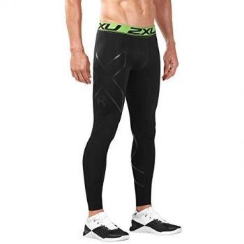 2XU MA4419b Pantalón Recuperación, Hombre, Negro, S