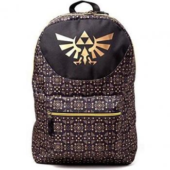 Difuzed Zelda – Sac A Dos Crest Gold Mochila Infantil, 28 cm, Dorado